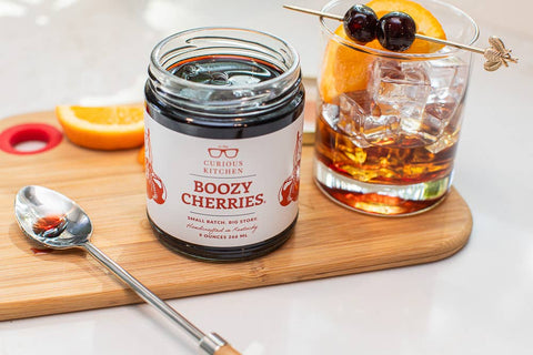 Bourbon Cocktail Cherries 9 oz. Christmas Holiday Favorite