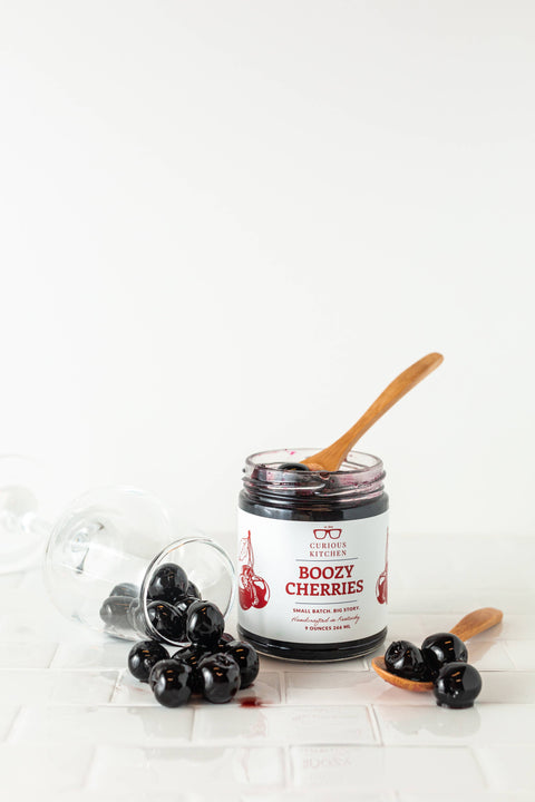 Bourbon Cocktail Cherries 9 oz. Christmas Holiday Favorite